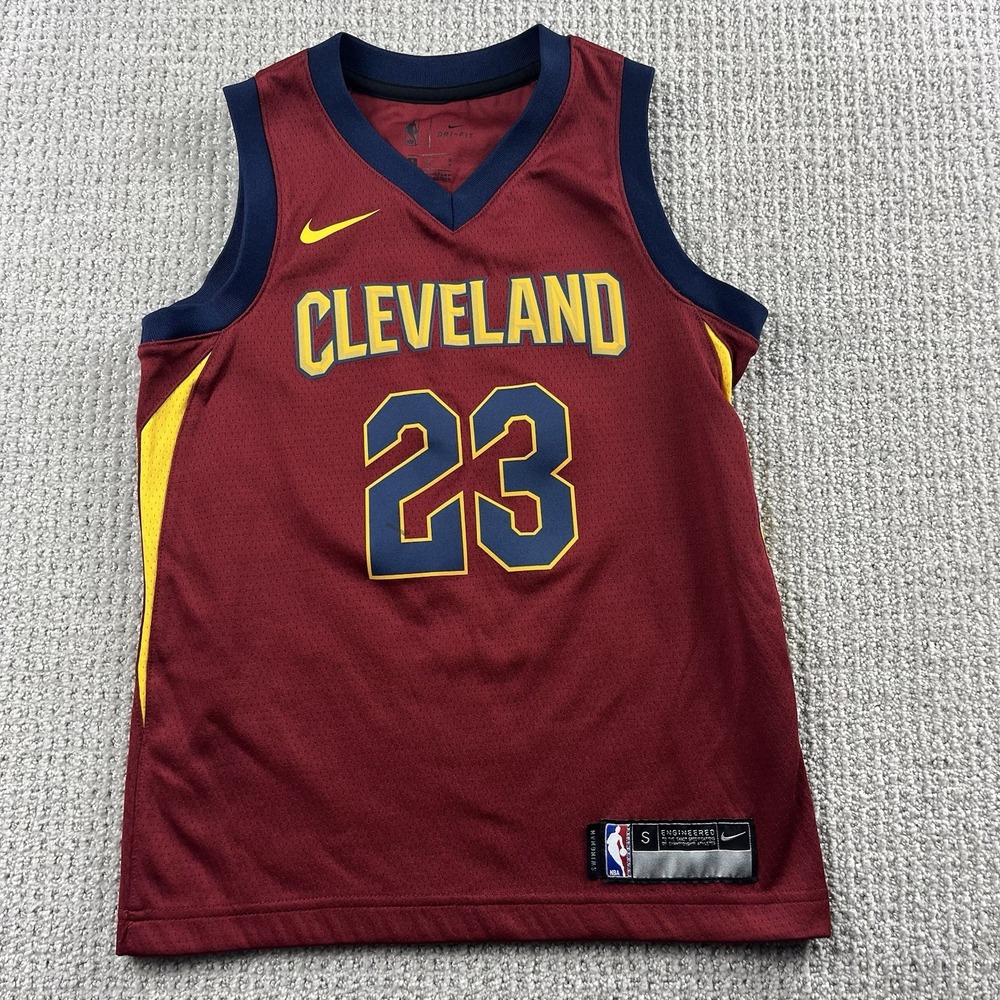LeBron James Cleveland Cavaliers Swingman Nike NBA Jersey Youth Boys Small 23